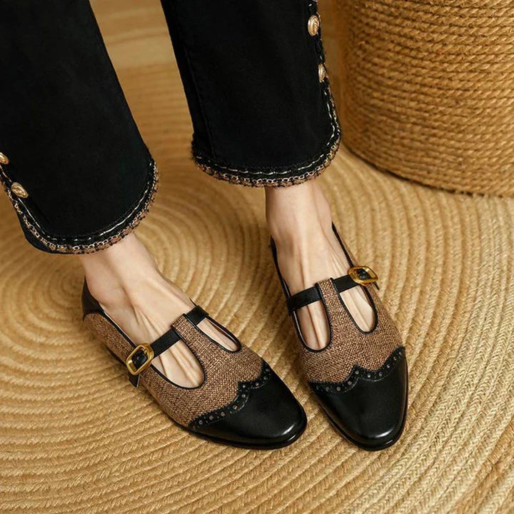 Sophie – Vintage Shoes with Buckle Design