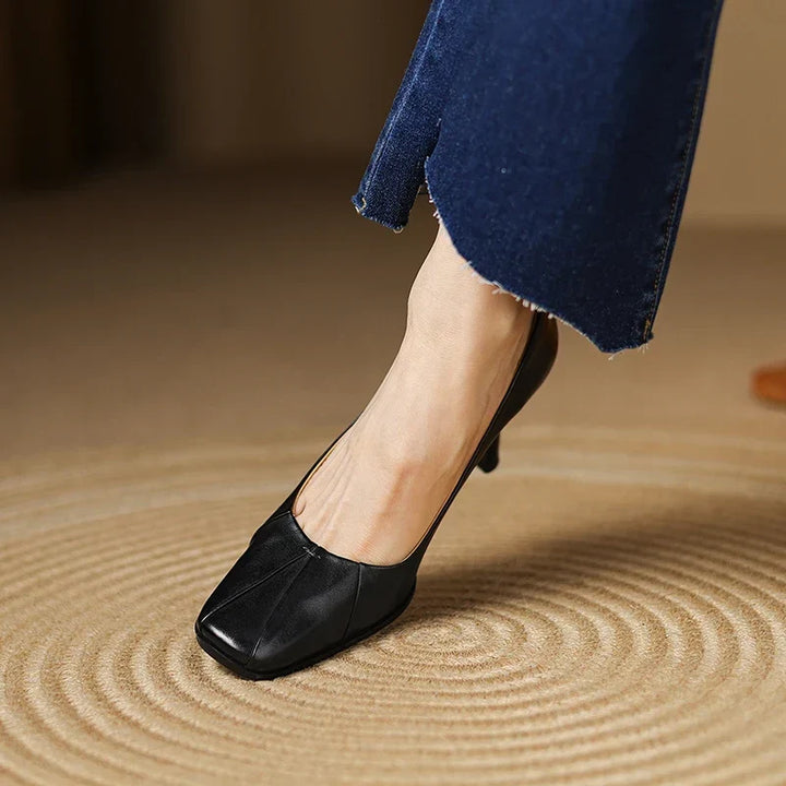 Authentic Leather High Heels
