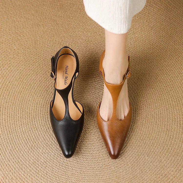 Authentic Leather Triana Heels