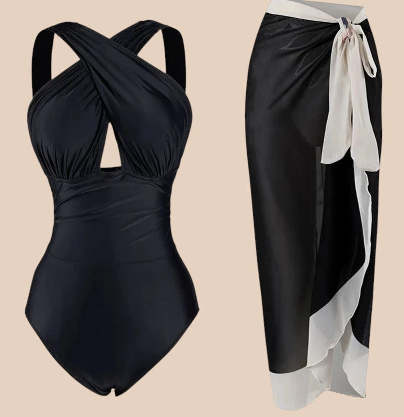 Twin Beach Sandals with Skirt