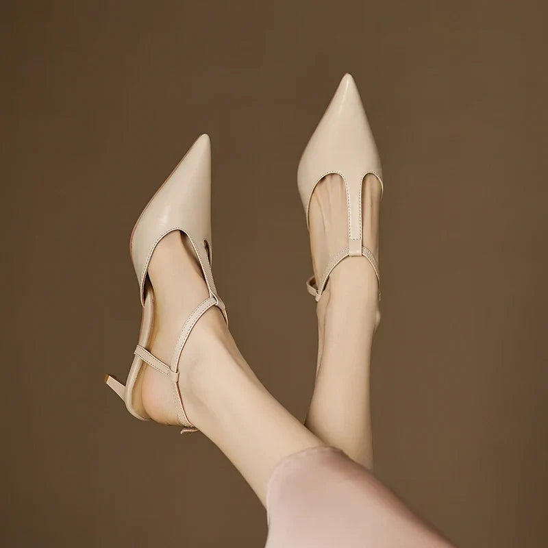 Authentic Leather Heels Serava
