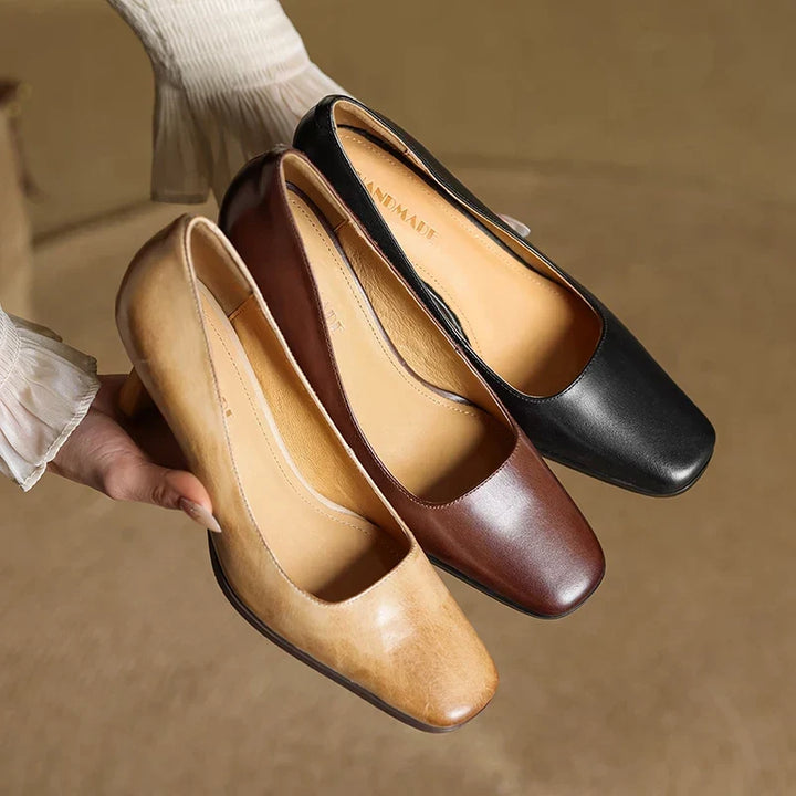 Diara Leather Heeled Shoes