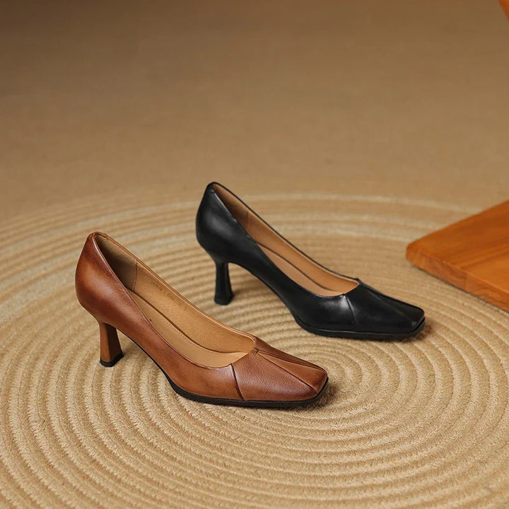 Authentic Leather High Heels