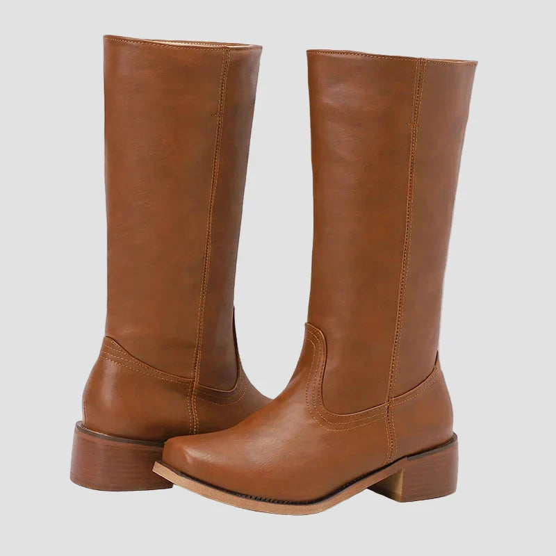 Despina - Classic Riding Boots with High Shaft