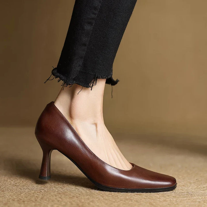 Diara Leather Heeled Shoes