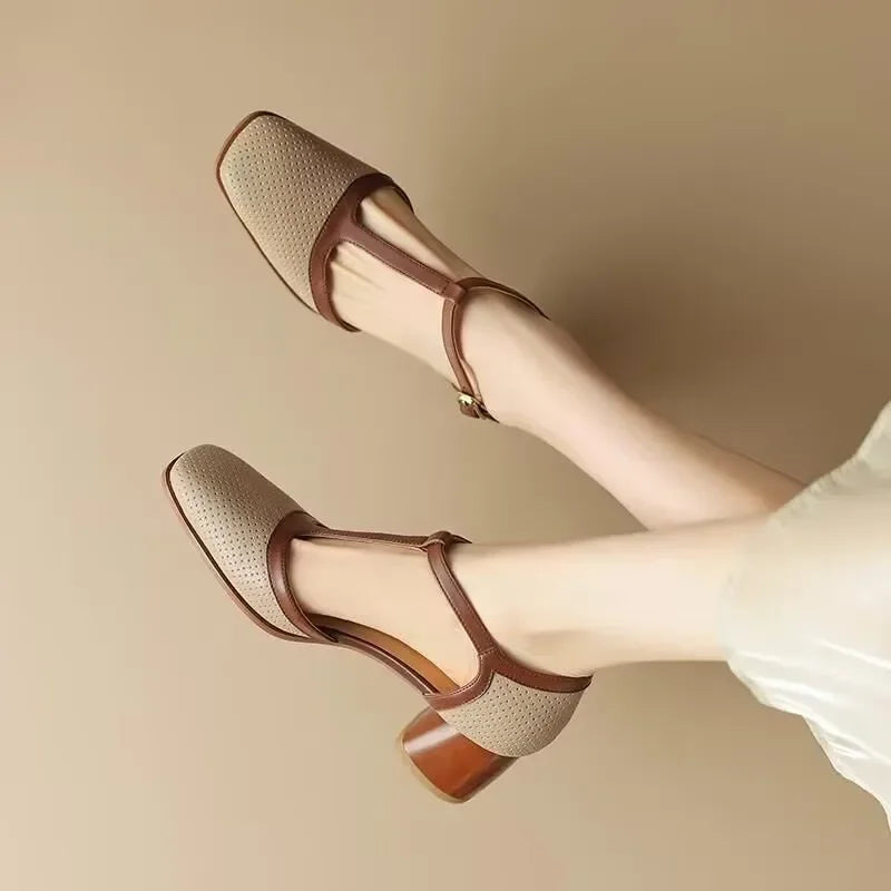 Eleni – Elegant Women's Shoes with Mid Heel