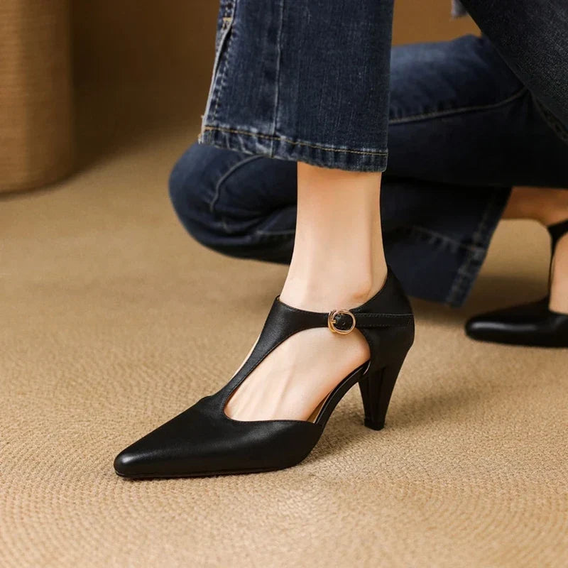 Authentic Leather Triana Heels
