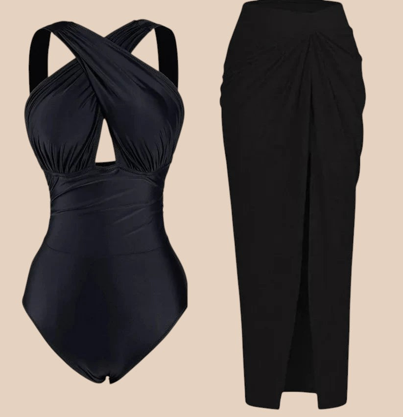 Twin Beach Sandals with Skirt
