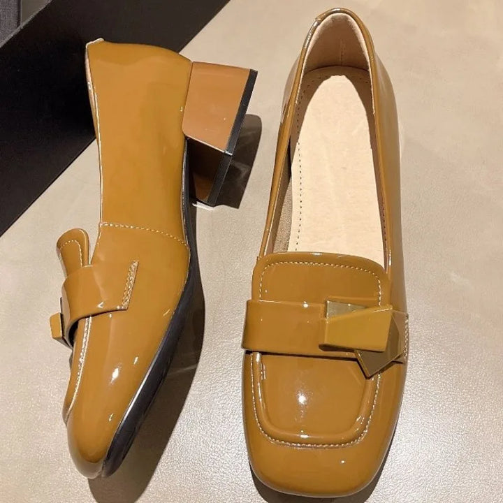 Block Heeled Mules