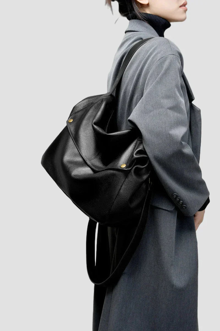 Adriani - Retro Genuine Leather Soft Minimalist Bag for Everyday Use