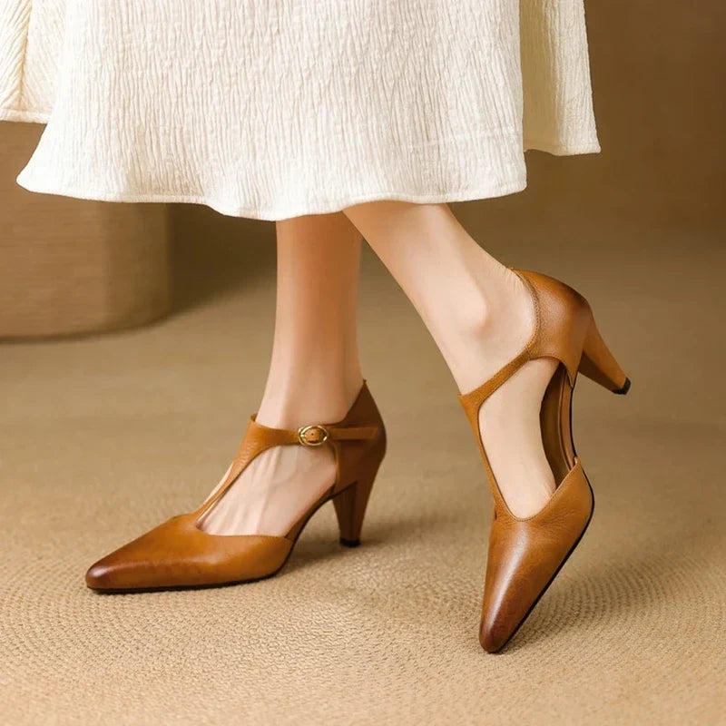 Authentic Leather Triana Heels