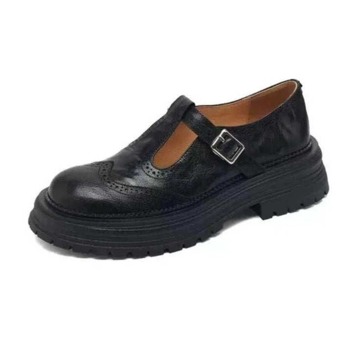 Retro-Inspired Smooth Design Platform Moccasins