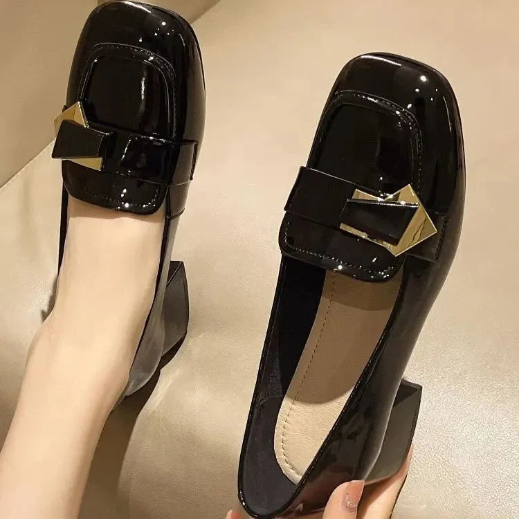 Block Heeled Mules