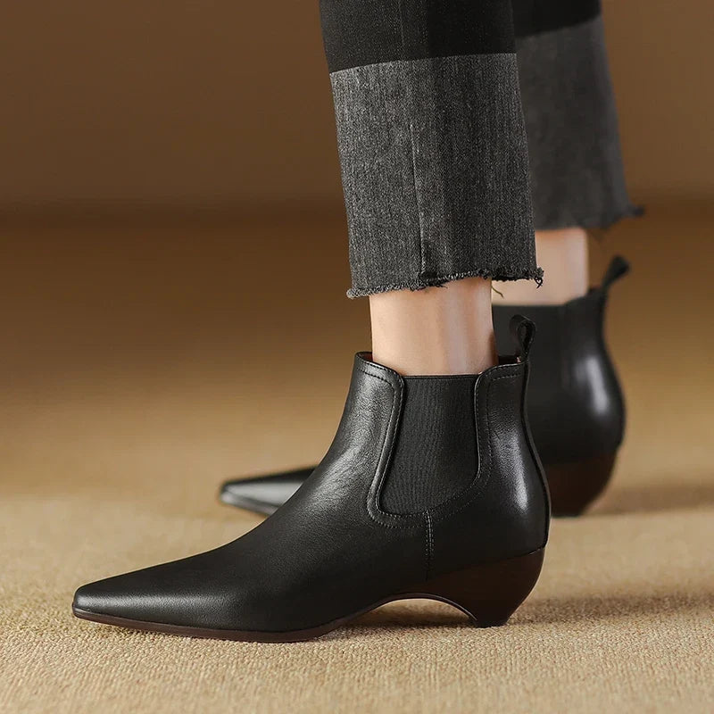 Laira Genuine Leather Boots