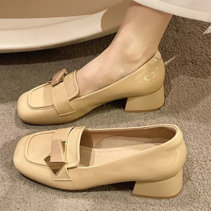 Block Heeled Mules