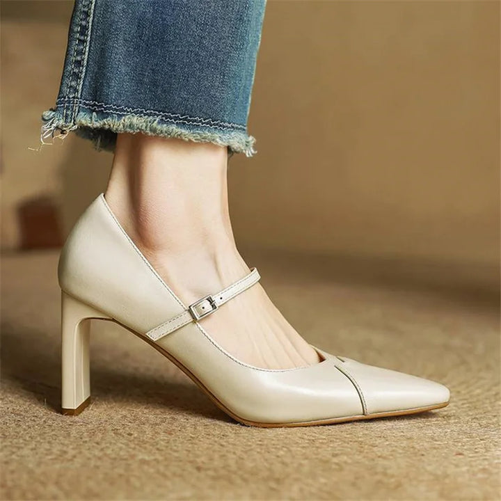 Genuine Leather Espadrilles