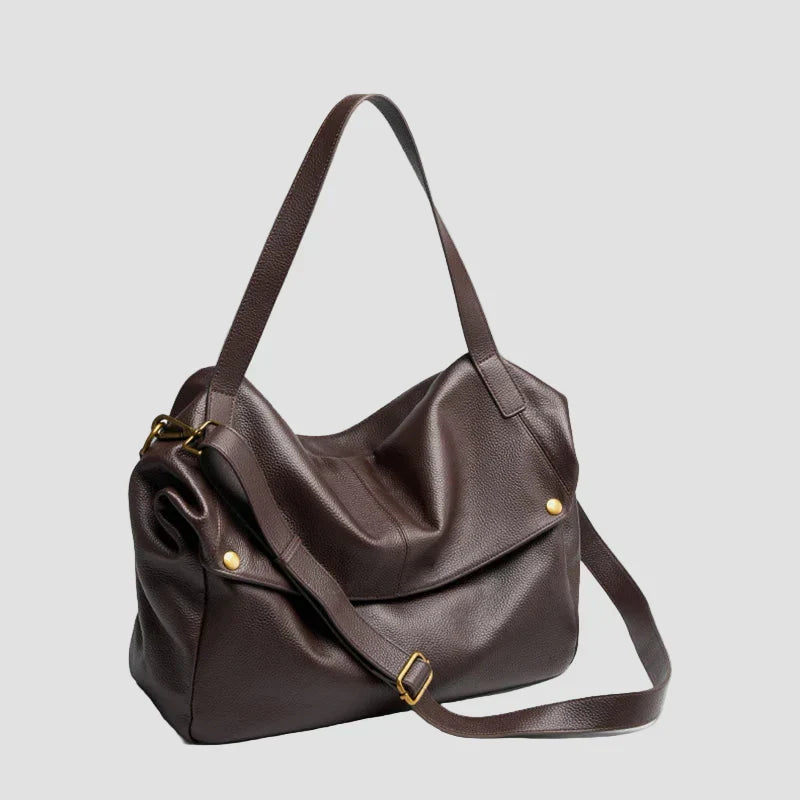 Adriani - Retro Genuine Leather Soft Minimalist Bag for Everyday Use