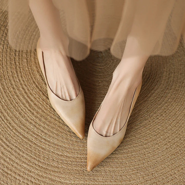 Avine Genuine Leather Flats