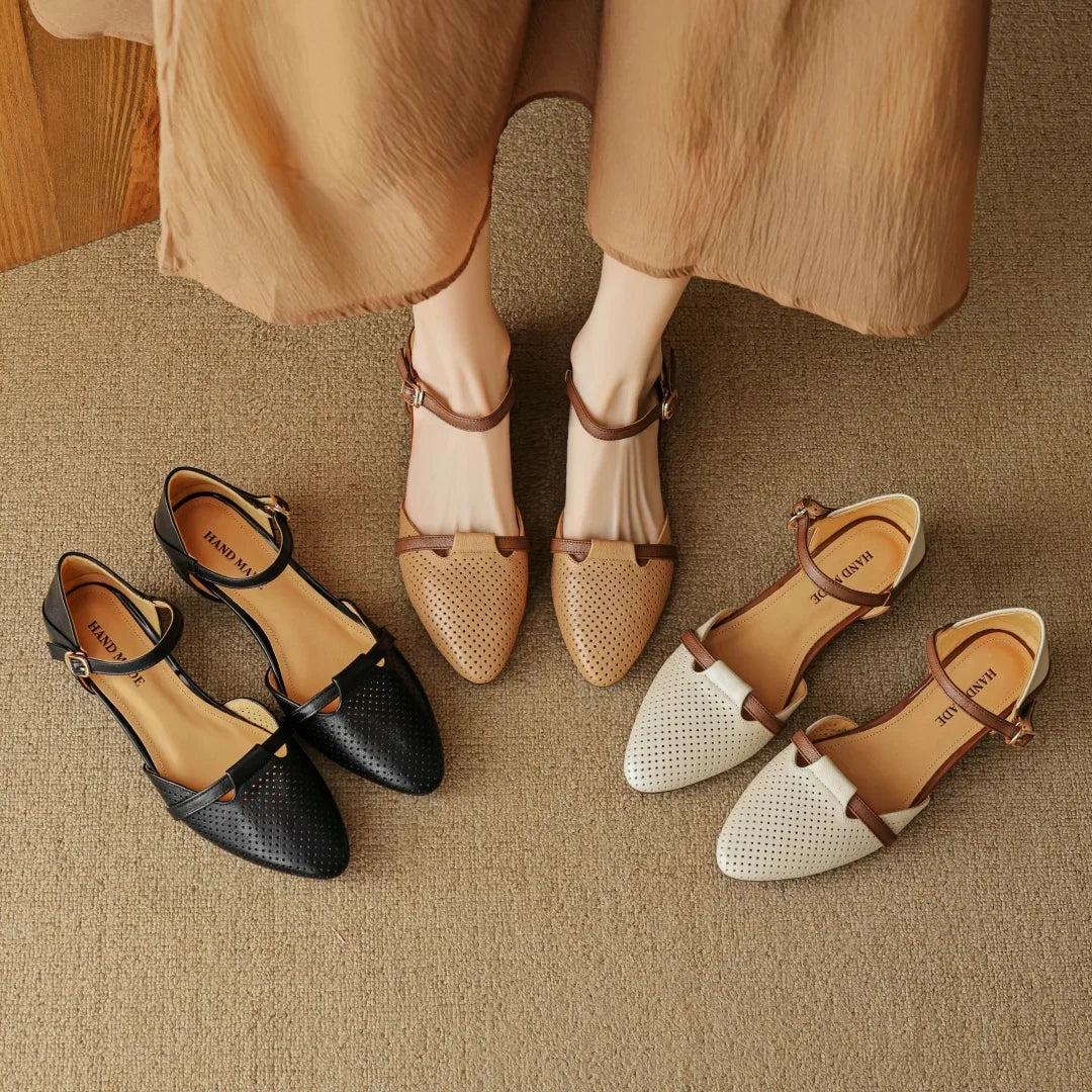 Authentic Leather Heels Celal