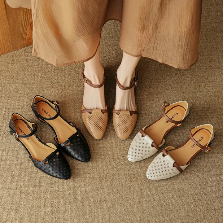 Authentic Leather Heels Celal