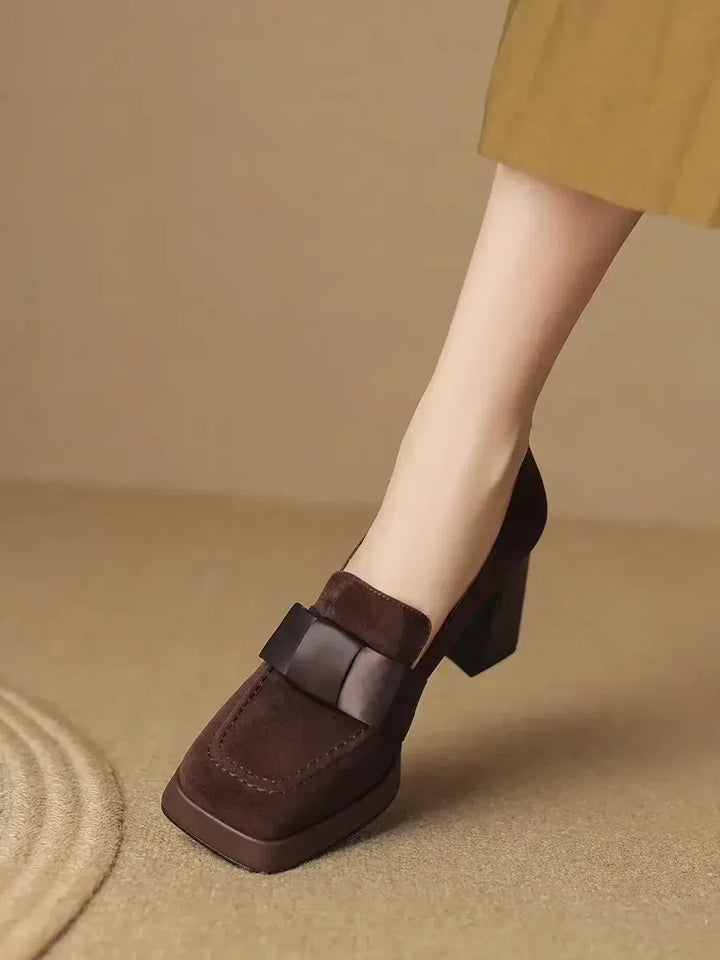 Elegant Brown Moccasins with a Stylish Design
