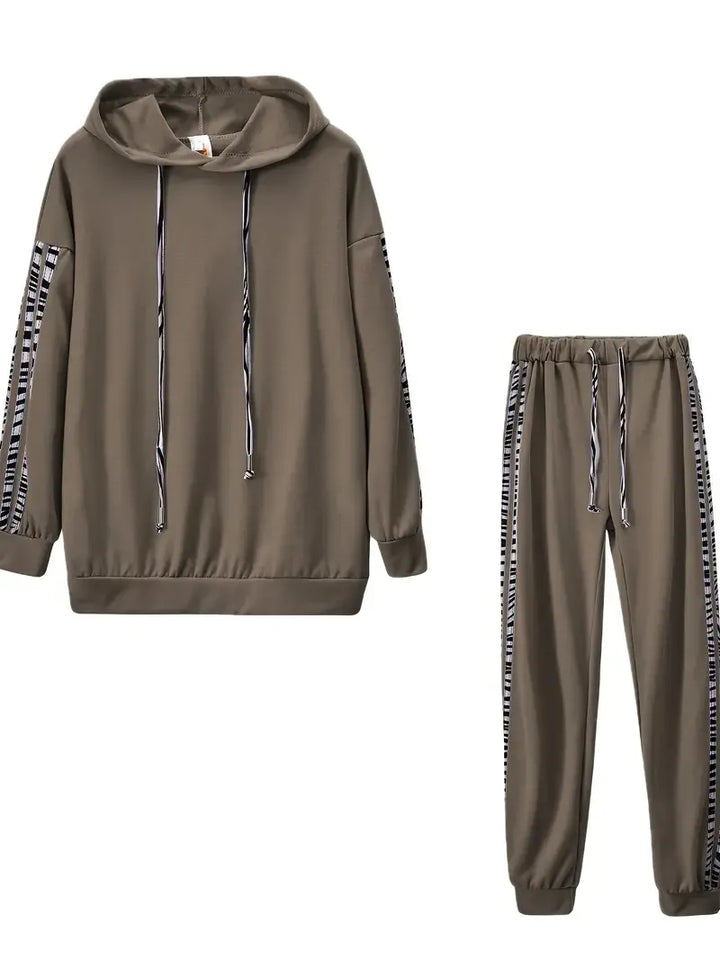 Drawstring Two-Piece Athletic Set