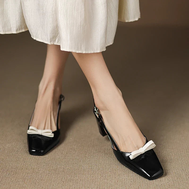 Authentic Leather Melani Heels