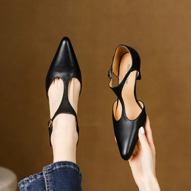 Authentic Leather Triana Heels