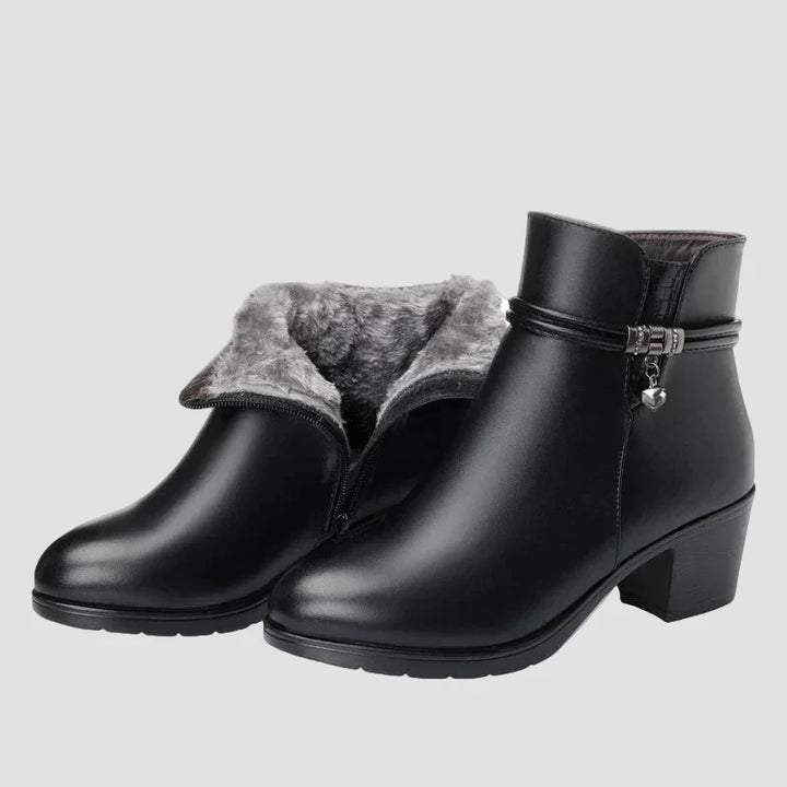Frederica - Elegant Winter Boots with Zip