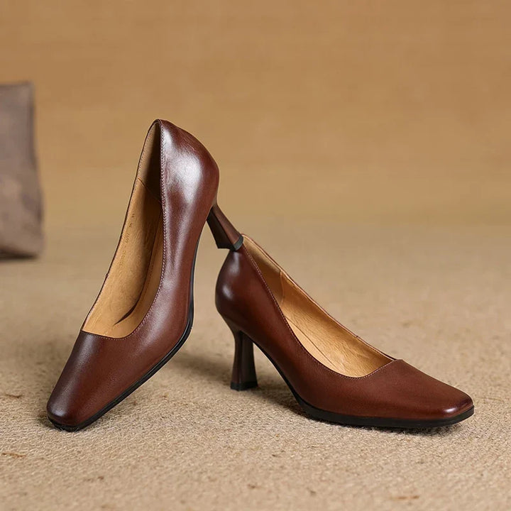 Diara Leather Heeled Shoes