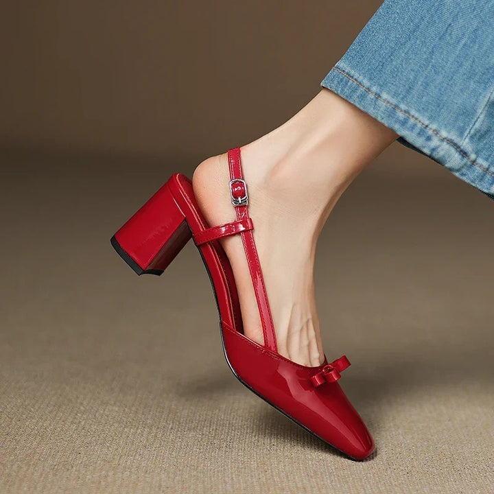 Authentic Leather Melani Heels