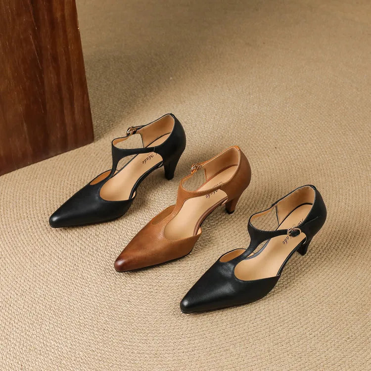 Authentic Leather Triana Heels