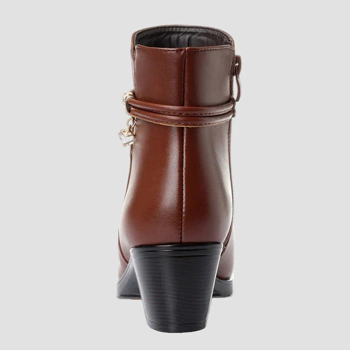 Frederica - Elegant Winter Boots with Zip