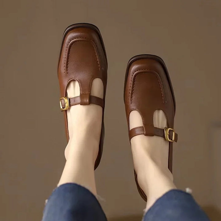 Emilia – Vintage Style T-Steg Shoes