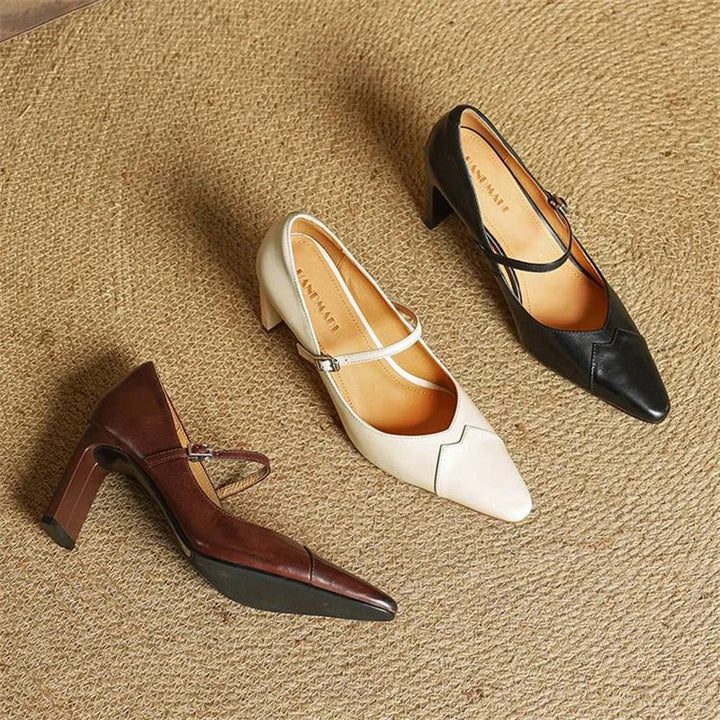 Genuine Leather Espadrilles