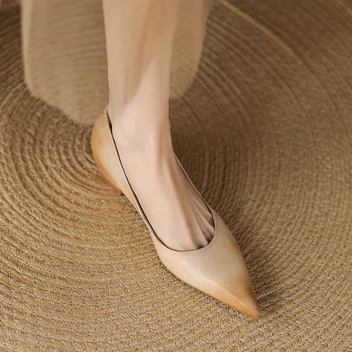 Avine Genuine Leather Flats