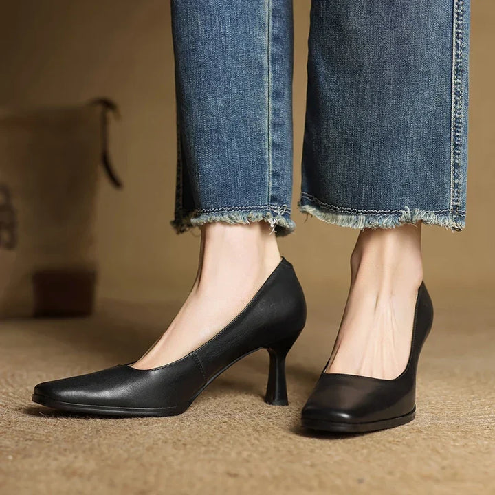 Diara Leather Heeled Shoes