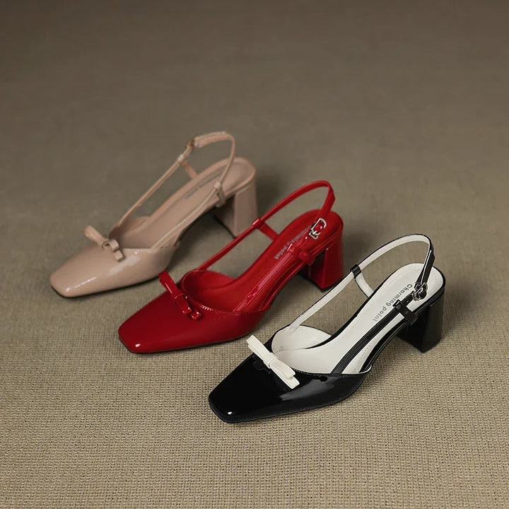 Authentic Leather Melani Heels
