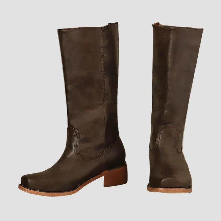 Despina - Classic Riding Boots with High Shaft