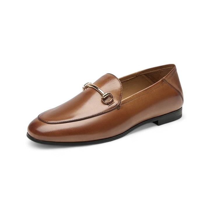 Sleek Heel Moccasins