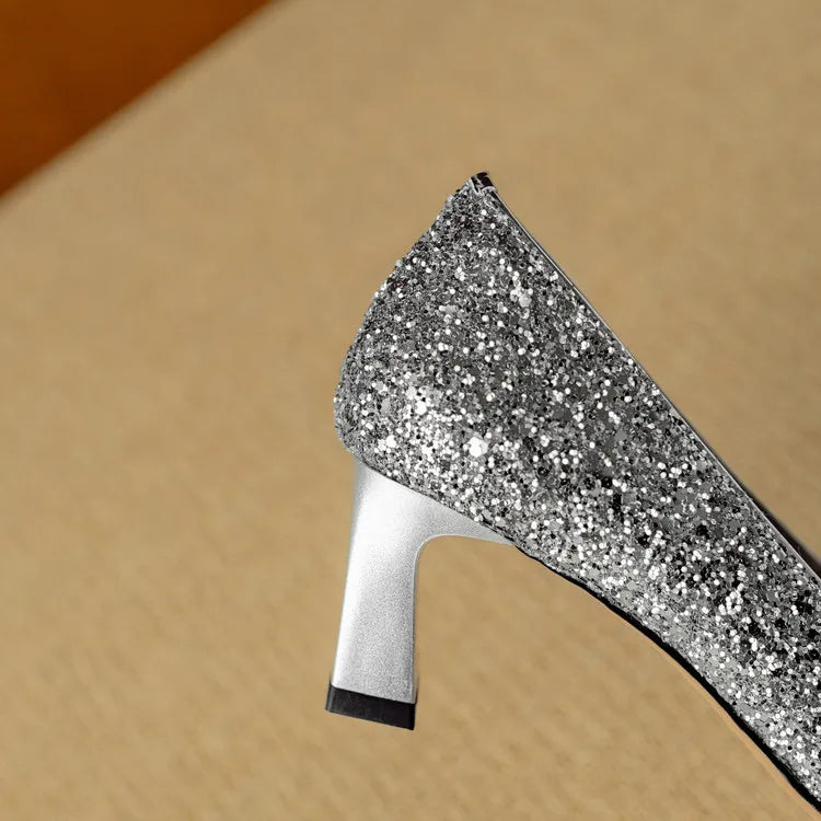Theresa – Glitter Shoes