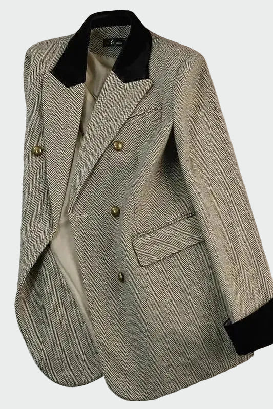 Stylish Double-Breasted Coat
