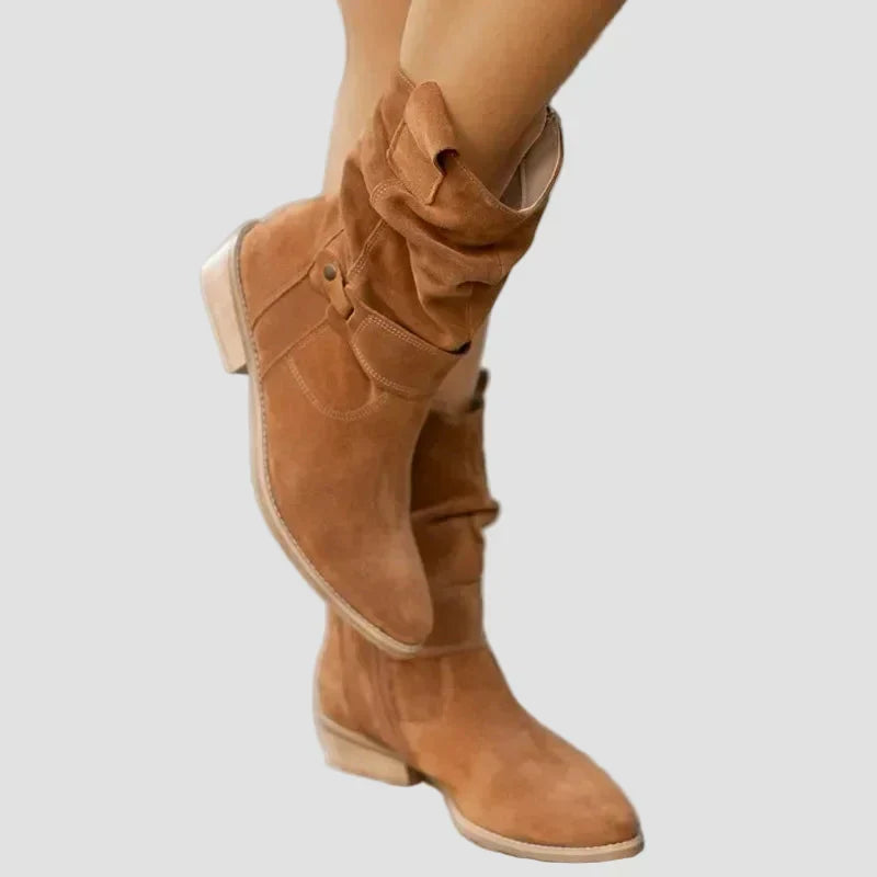 Euthalia - Classic Suede Ankle Boots