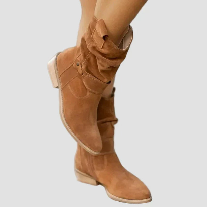 Euthalia - Classic Suede Ankle Boots