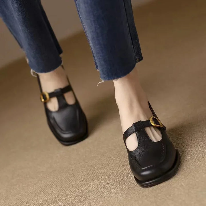 Emilia – Vintage Style T-Steg Shoes