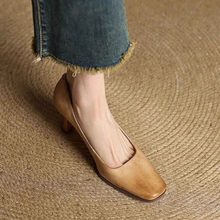 Diara Leather Heeled Shoes