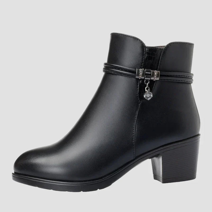 Frederica - Elegant Winter Boots with Zip