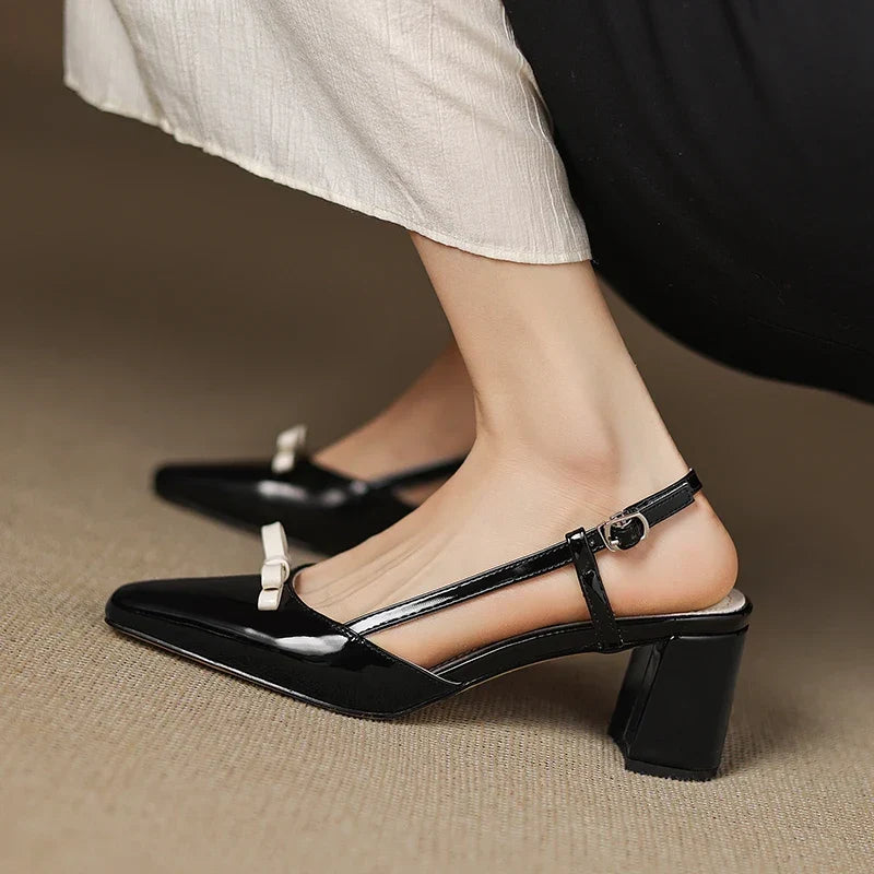 Authentic Leather Melani Heels