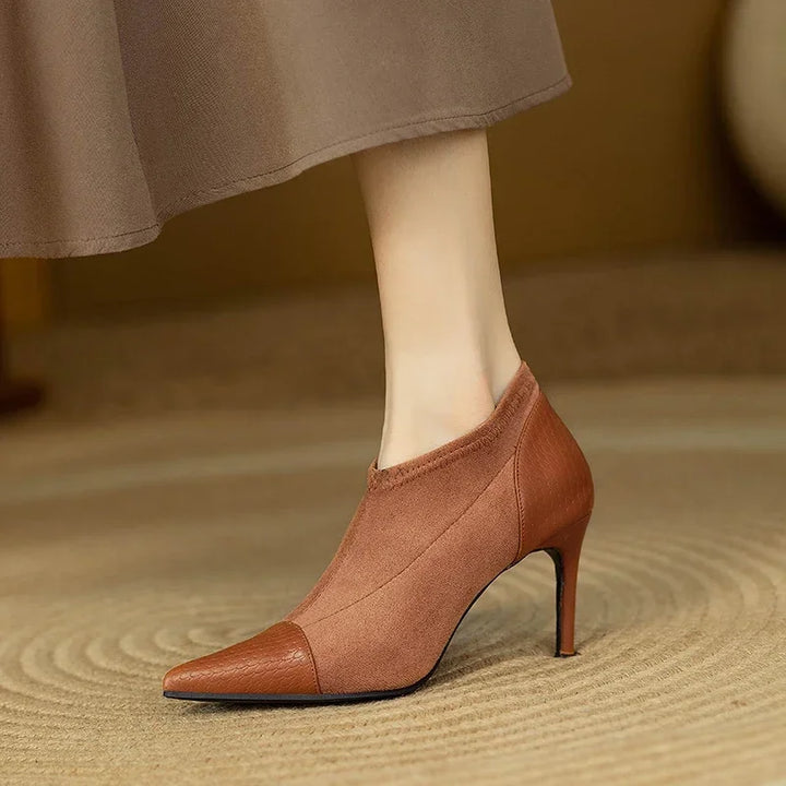 Deep Leather Heels