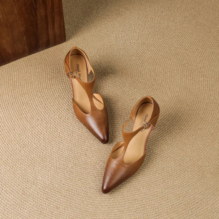 Authentic Leather Triana Heels